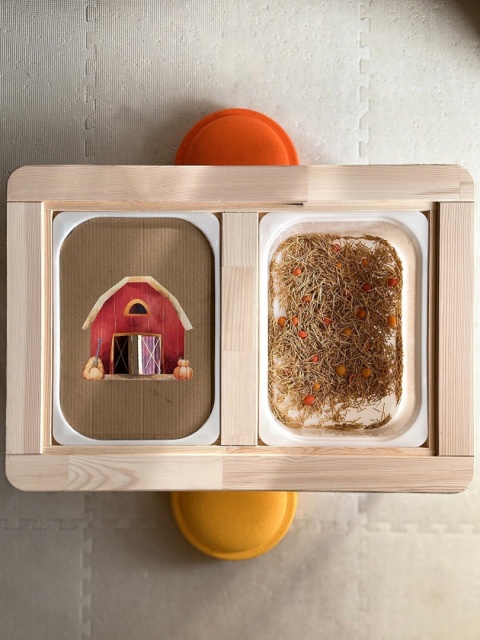 Dyniowa farma z nakładką