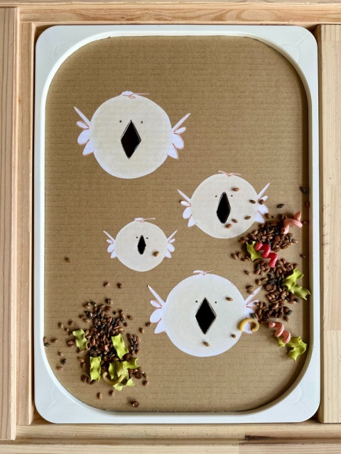 Robaczkowa mieszanka z nakładką