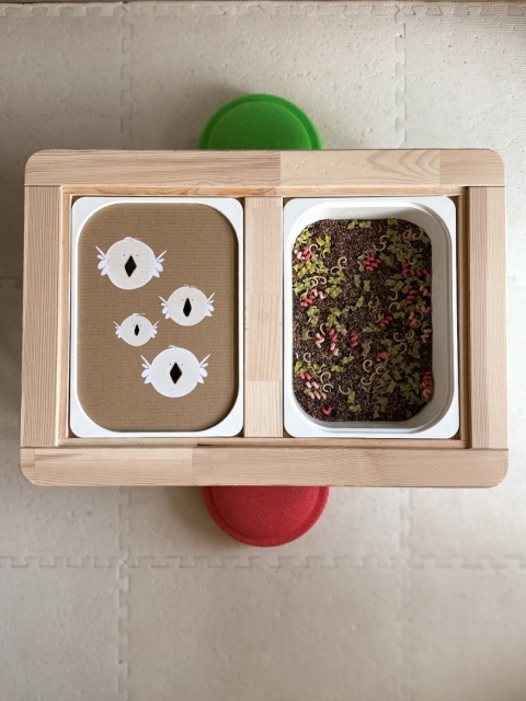 Robaczkowa mieszanka z nakładką