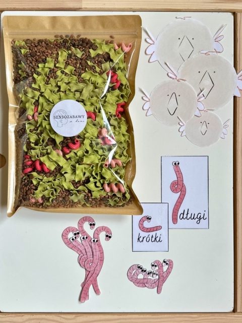 Robaczkowa mieszanka z nakładką